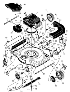 Part Location Diagram of 672434 Murray DISCONTINUED